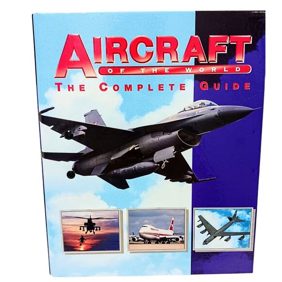 1998 Aircraft of World The Complete Guide Book Binder Helicopter Warplane 3 & 4 - Picture 1 of 15